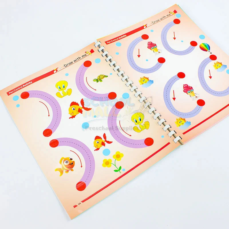 Activity Book 64 Pcs With 2 Pens