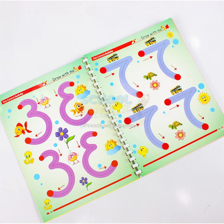 Activity Book 64 Pcs With 2 Pens