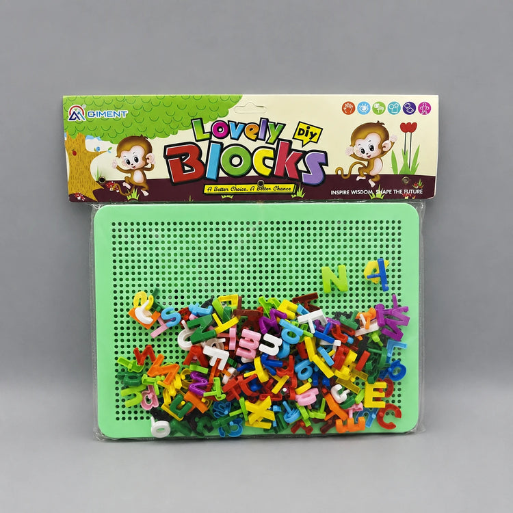 QIMENT Alphabets Lovely Blocks