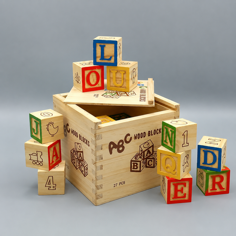 Alphabets Wooden Blocks