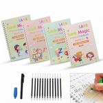 4 PCS Magic Practice Copybook for Kids