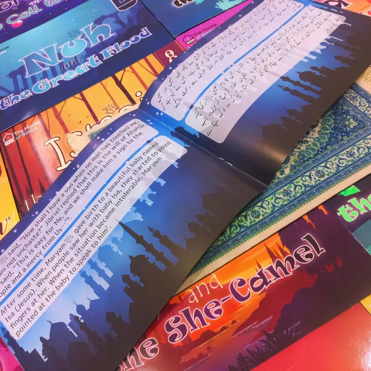 Prophets' Stories Books from Quran (20 Books Box Set)