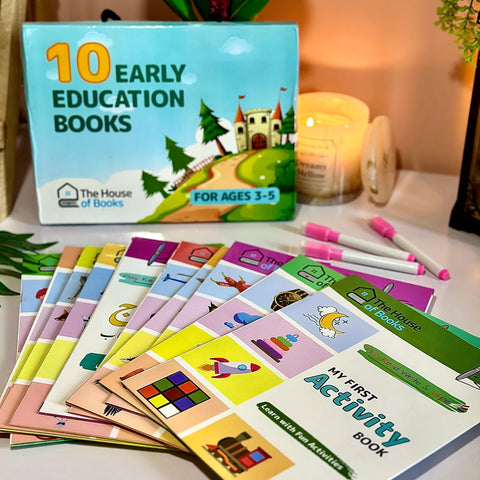 Write & Wipe Children - 10 Pcs Book Set
