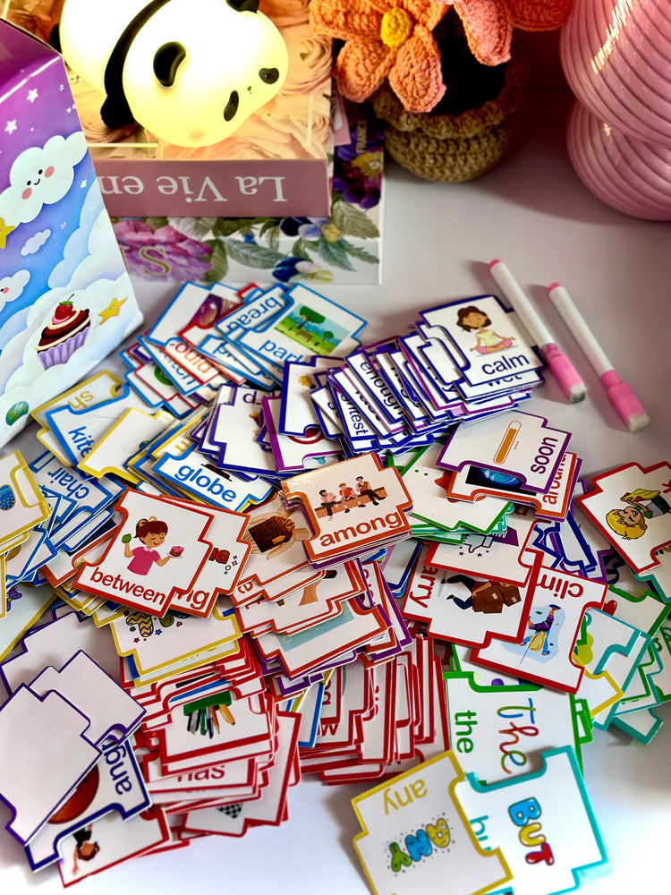 500 Words Sentence Building Puzzle for Kids