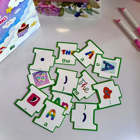 500 Words Sentence Building Puzzle for Kids