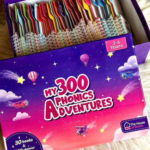 30 Read and Rhyme Flip Books - 300 Words Phonics Set